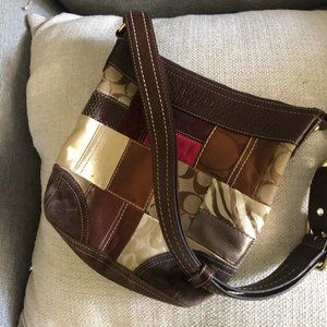 Coach Patchwork Crossbody Handbag - Used